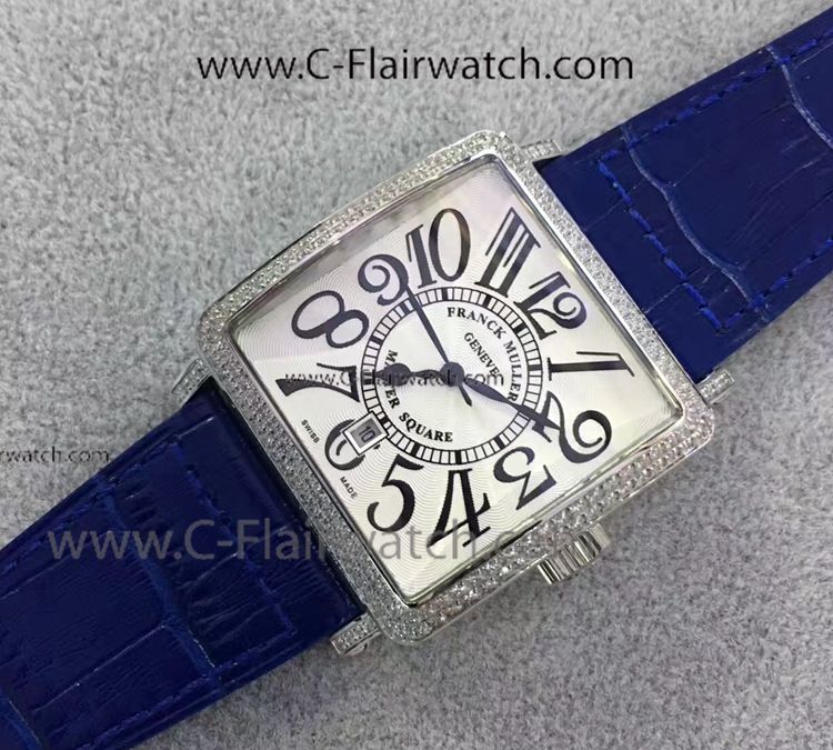 Franck Muller Watch for sale Master Square Blue Watch